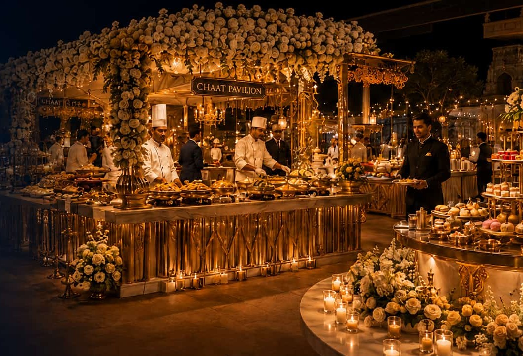 Pure vegetarian luxury catering experience