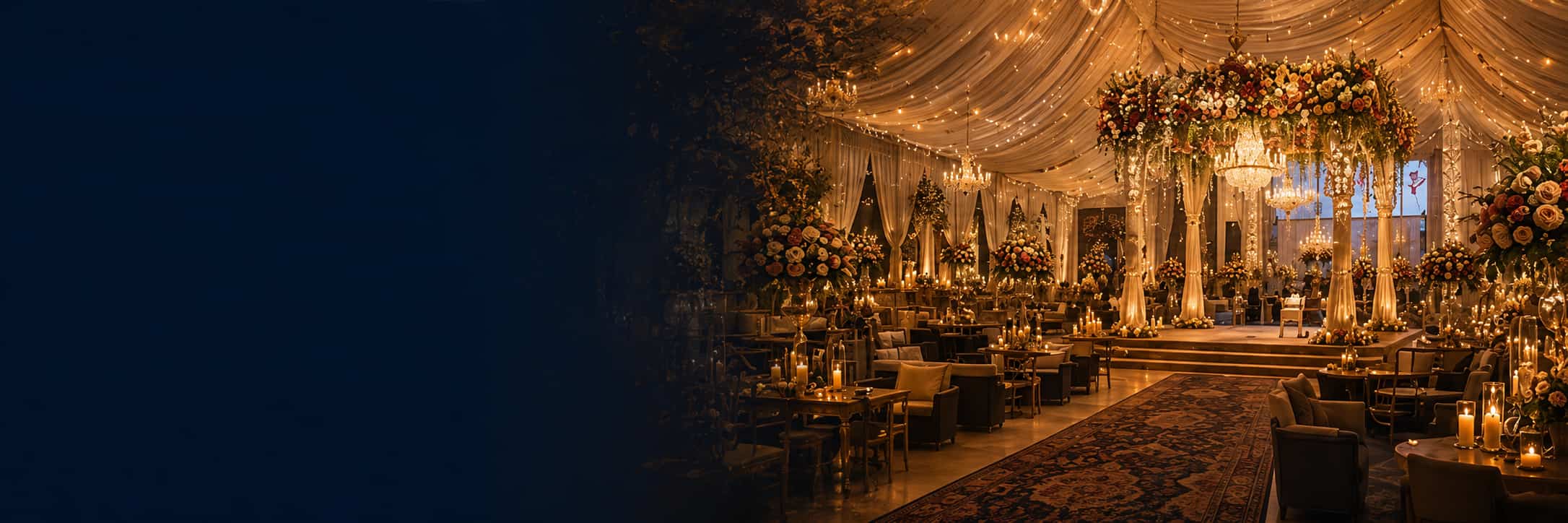 Royal Luxury Wedding Mandap and Venue Production Design