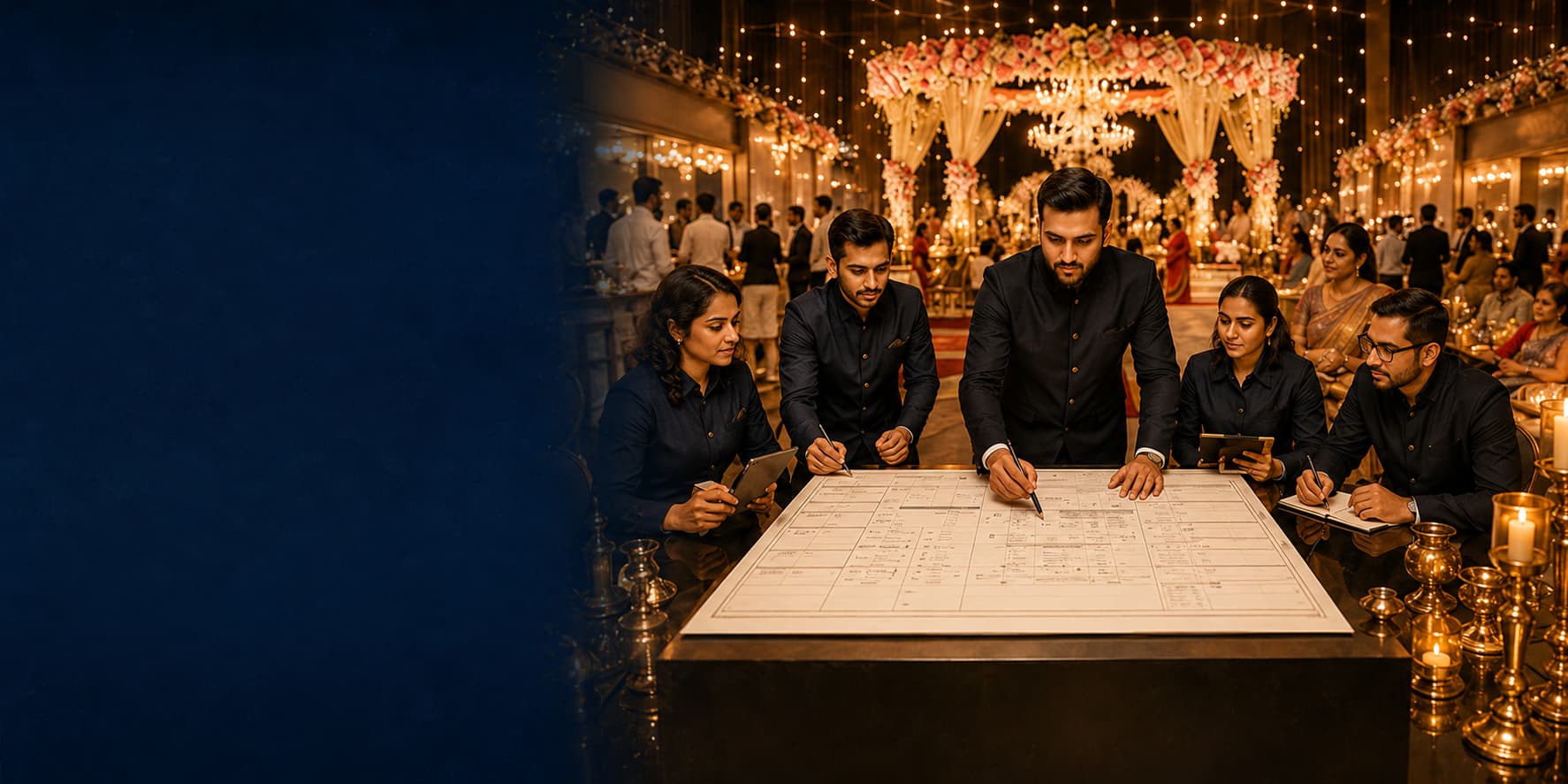 In-house wedding coordination