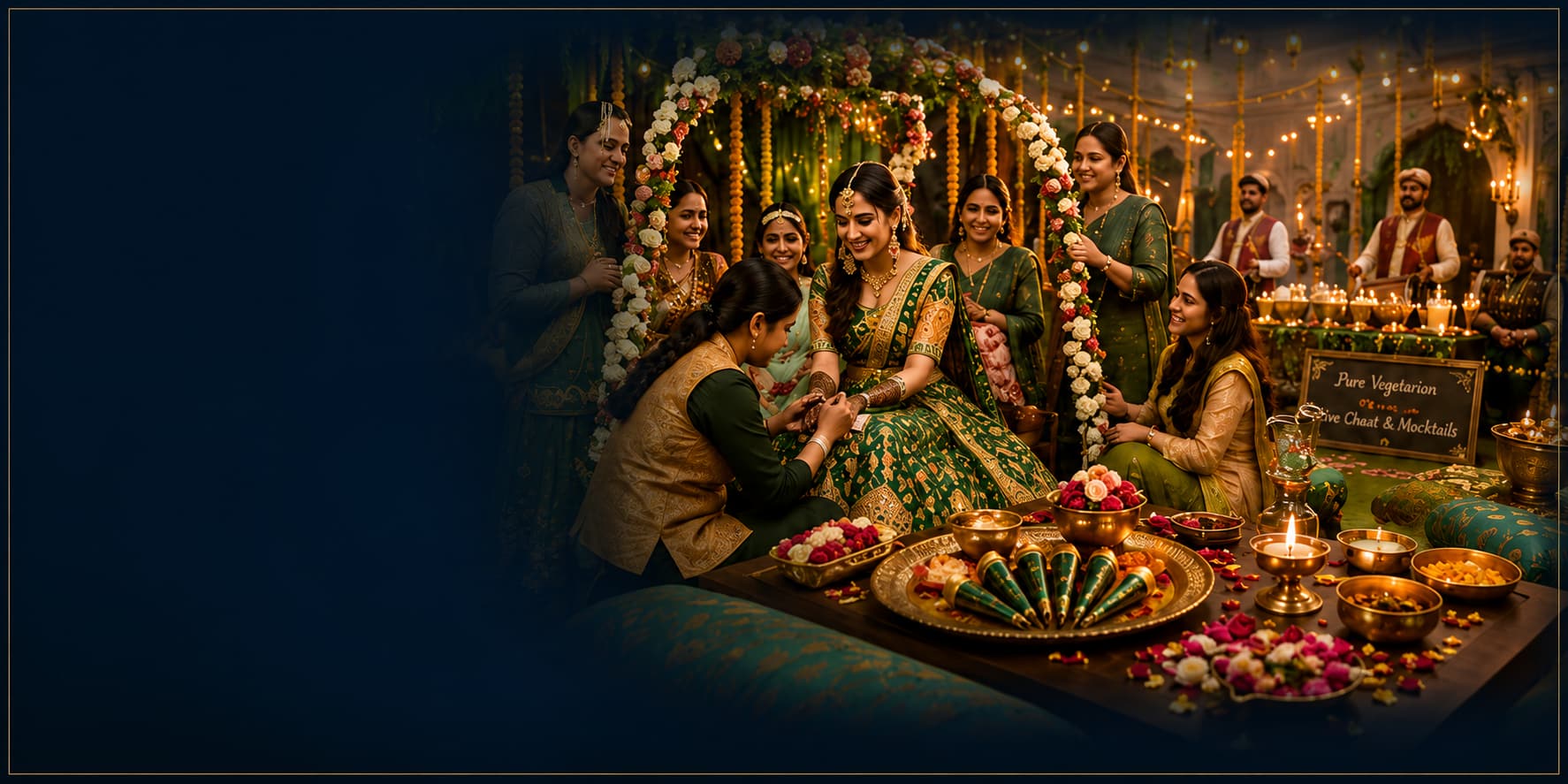 Mehendi Ceremony Celebration